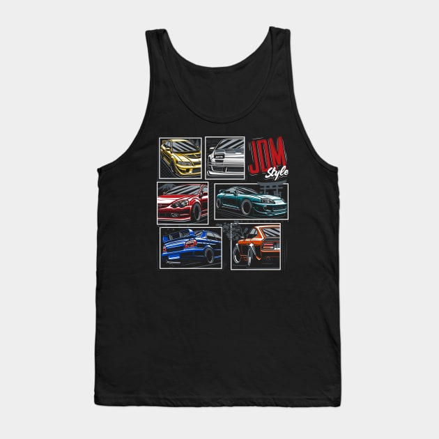 JDM Style Tank Top by Markaryan